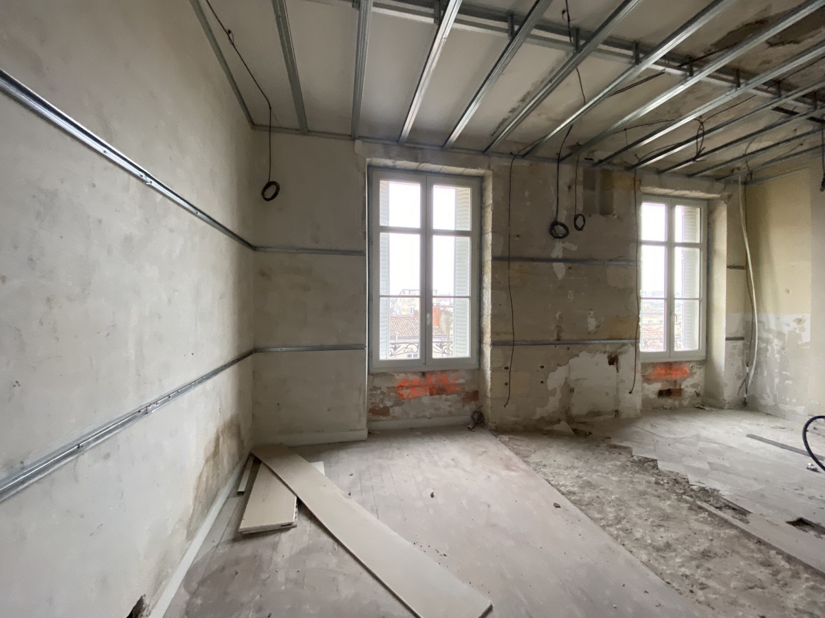 Travaux de restauration d'un immeuble bordelais 2023 : Travaux