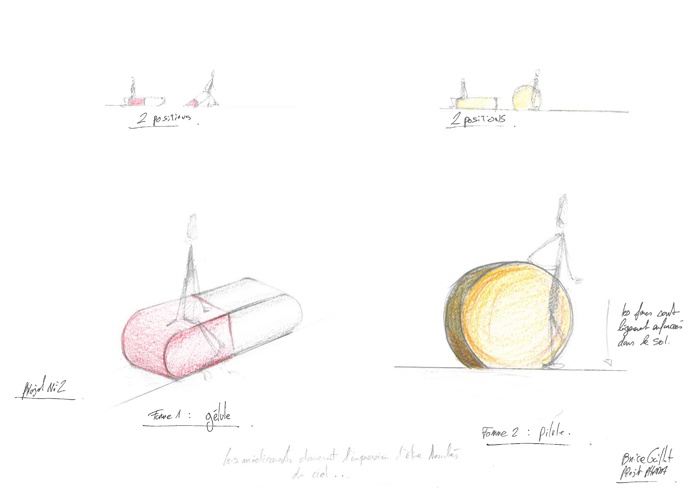 Rnovation Pharmacie  Venerque : Croquis Brice Goillot 1